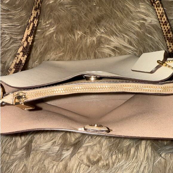Coach Small Bucket Tote with Crossbody Snakeskin Strap - Picture 3 of 8